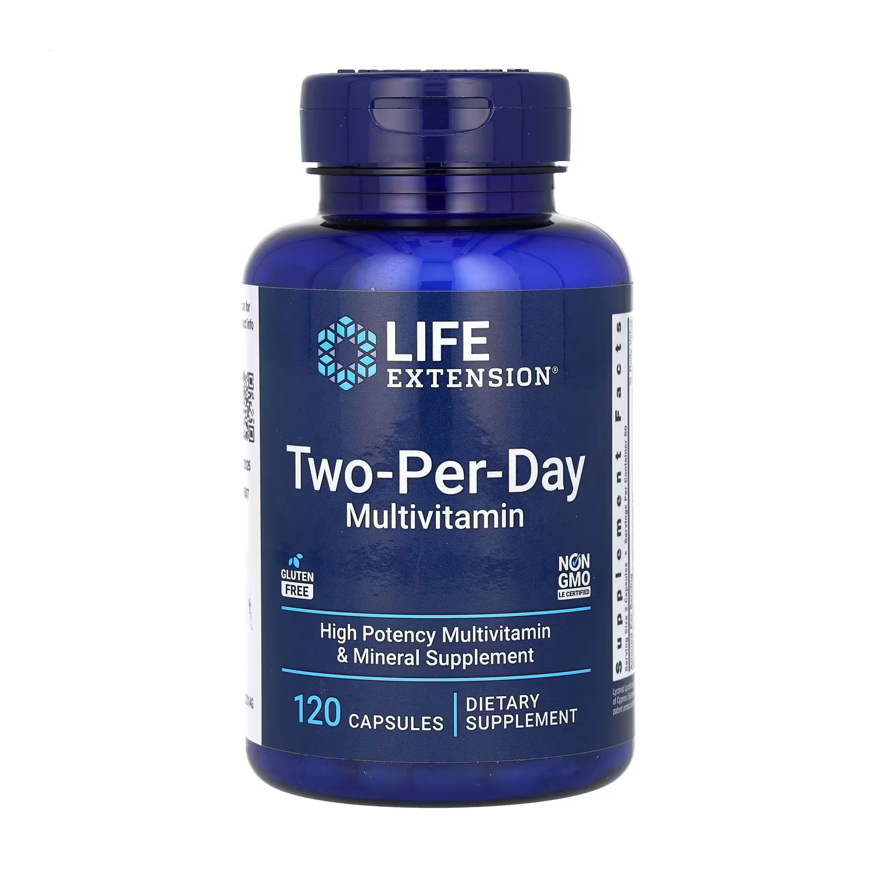 Мультивітаміни Life Extension Two-Per-Day Capsules Двічі на день, 120 капсул